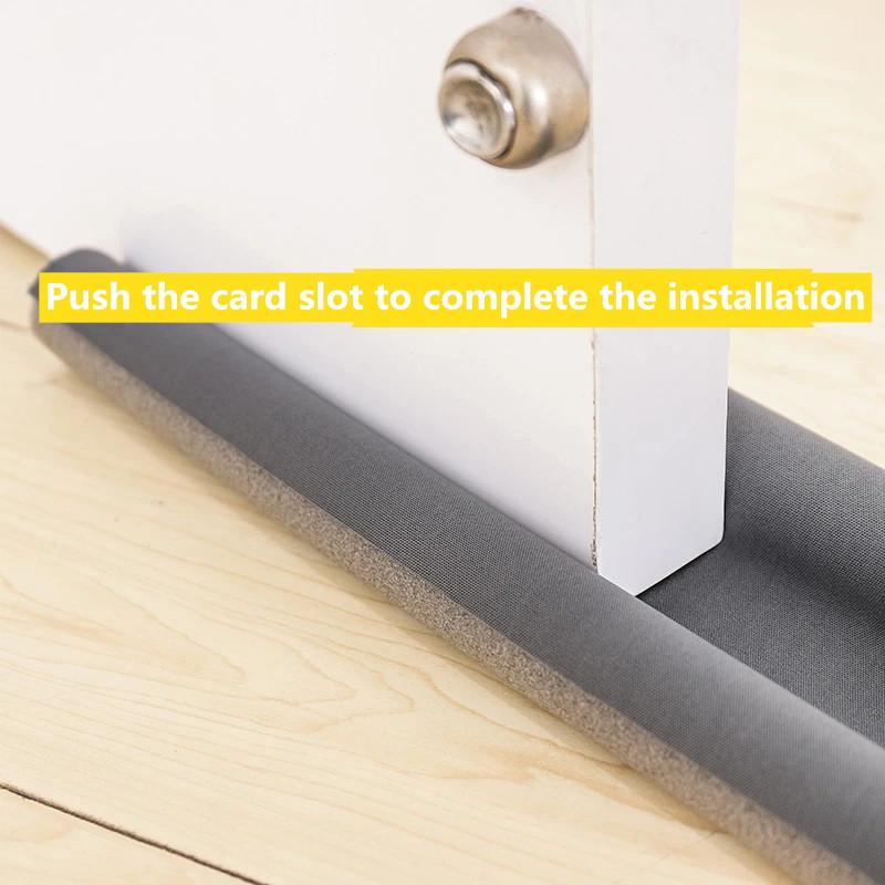 Door Gap Foam Tape Door Sealing Strip Windproof Bedroom Door Anti-theft Door Gap Warmth Windshield Strip Waterproof Dustproof Soundproof Strip