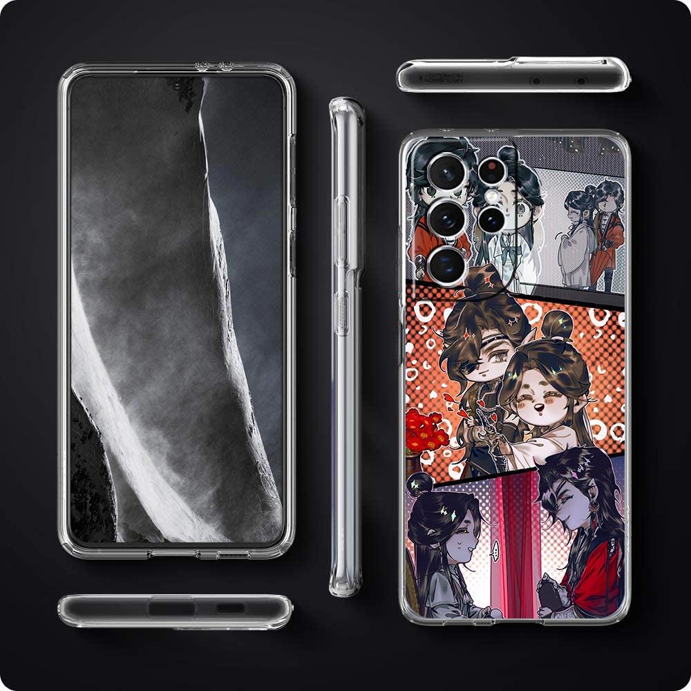 Himmelsamt Segen Chinesische Handyhülle Für Samsung Galaxy S23 Ultra S22 5G S20 S21 FE 5G S10E S9 S8 S10 Plus Klare Hülle