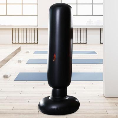 Aufblasbarer Boxsack Spielzeug 63" Höhe Stehend Zurück Boxausrüstung für