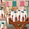5/10 Stück Miniatur Lebensmittelmodell Spielzeug Milchflasche Getränke Puppenhauszubehör Kinderspielzeug Puppenhaus Küchenornamente Fotografie-Requisiten