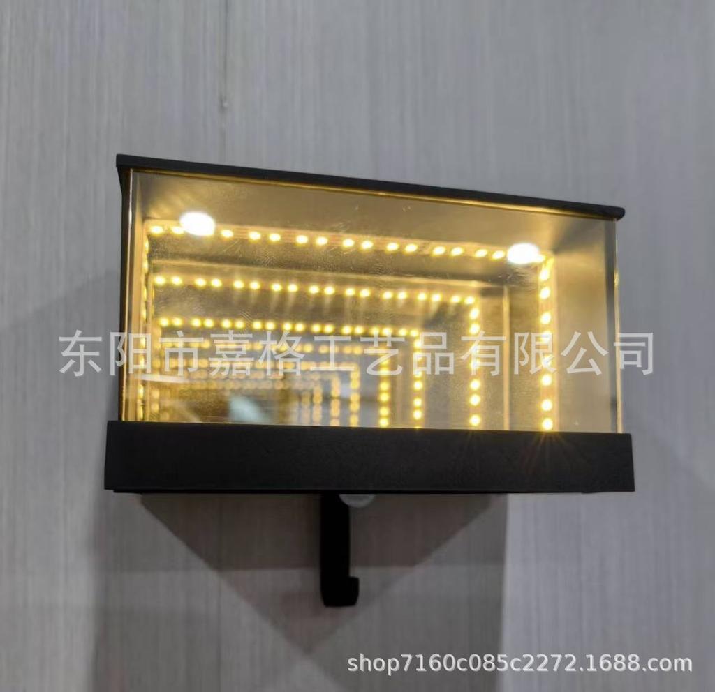 New LED Deep Mirror Garage Key Hanger