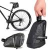 Portable Bike Tail Bag 1L Waterproof Pouch Reflective Bicycle Bag Cycling Fixture Tools Mountain Quick Release Tail Bag 0.8L