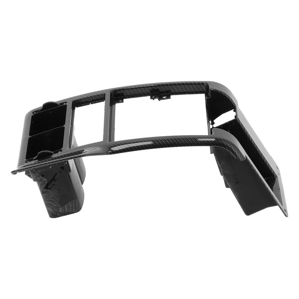 Armaturenbrett A C Lüftungsgitter Mittelkonsole Zierleiste 6N1858071A Kohlefaser-Stil Passend für Seat Ibiza II 2