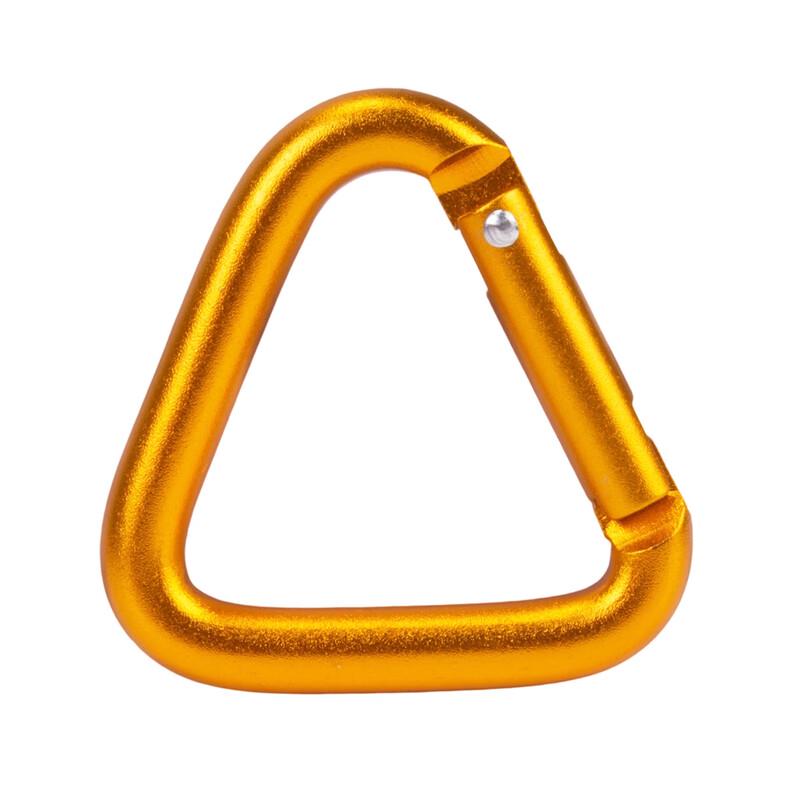 D.R.N. Large Triangle Aluminum Carabiner Key Hook (2-pack)