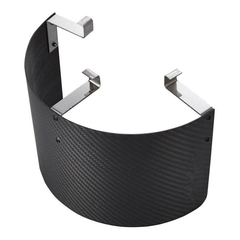 Precise Car Cold Air Intake Cone Sport Air Filter Cover Motion Air Filter Cover Heat Shield Carbon Fiber