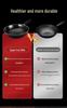 Supor Large Enamel Iron Stir-Fry Wok for High-Heat Cooking