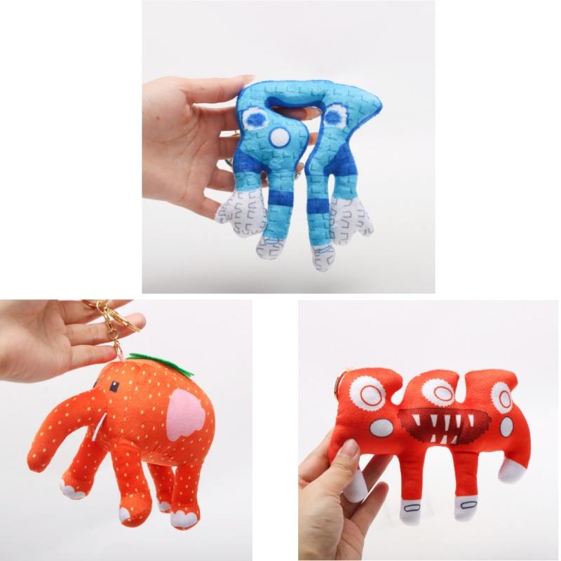 Schattig Nee. 67 Knuffel Speelgoed Hanger Steel Een Hersenkrot Knuffel Anime Spel Speelgoed Aardbei Olifant Poppetje Spel Fans Kerstcadeauzakje Decor 12cm