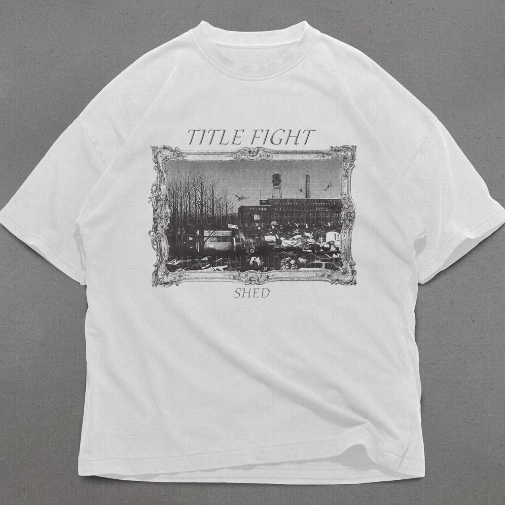 Title fight Shed Shirt, Comfort colors tee, y2k shirts, Title fight graphic tee, 90s band tees, indie shirts, retro graphic tee, unisex