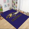 Baltimore Ravens Logo Carpet Rug Soft Washable Anti Slip Home Living Room Sofa Mats Personalized Christmas Rug