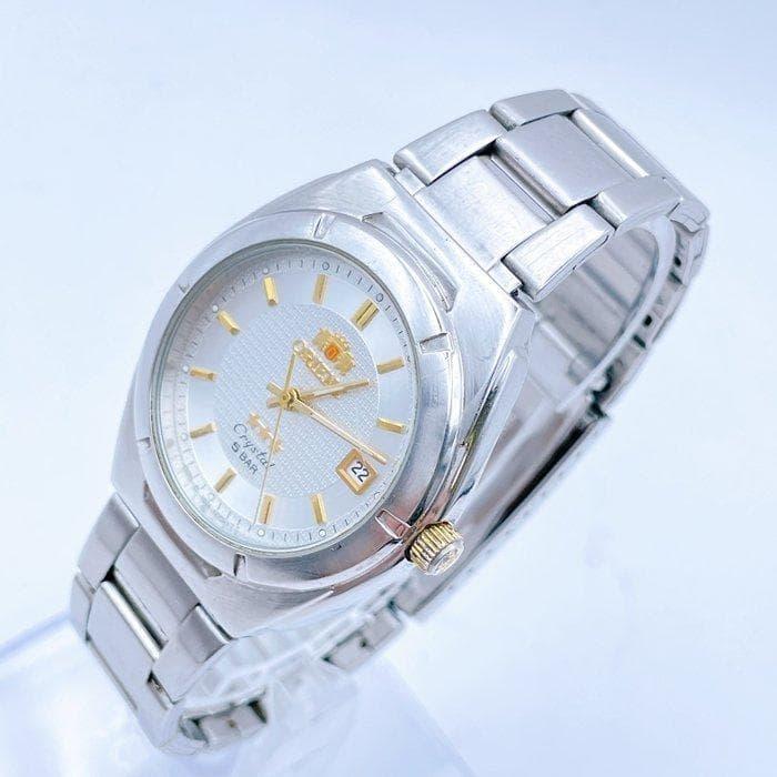Used ORIENT Orient watch working item 582715 quartz