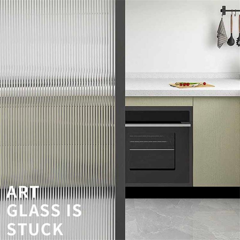 Frosted Window Film Privacy Anti-Glare Static Cling Vinyl Home Bathroom Glass Door Cover Non-Adhesive Translucent Sticker Windows Office Shower