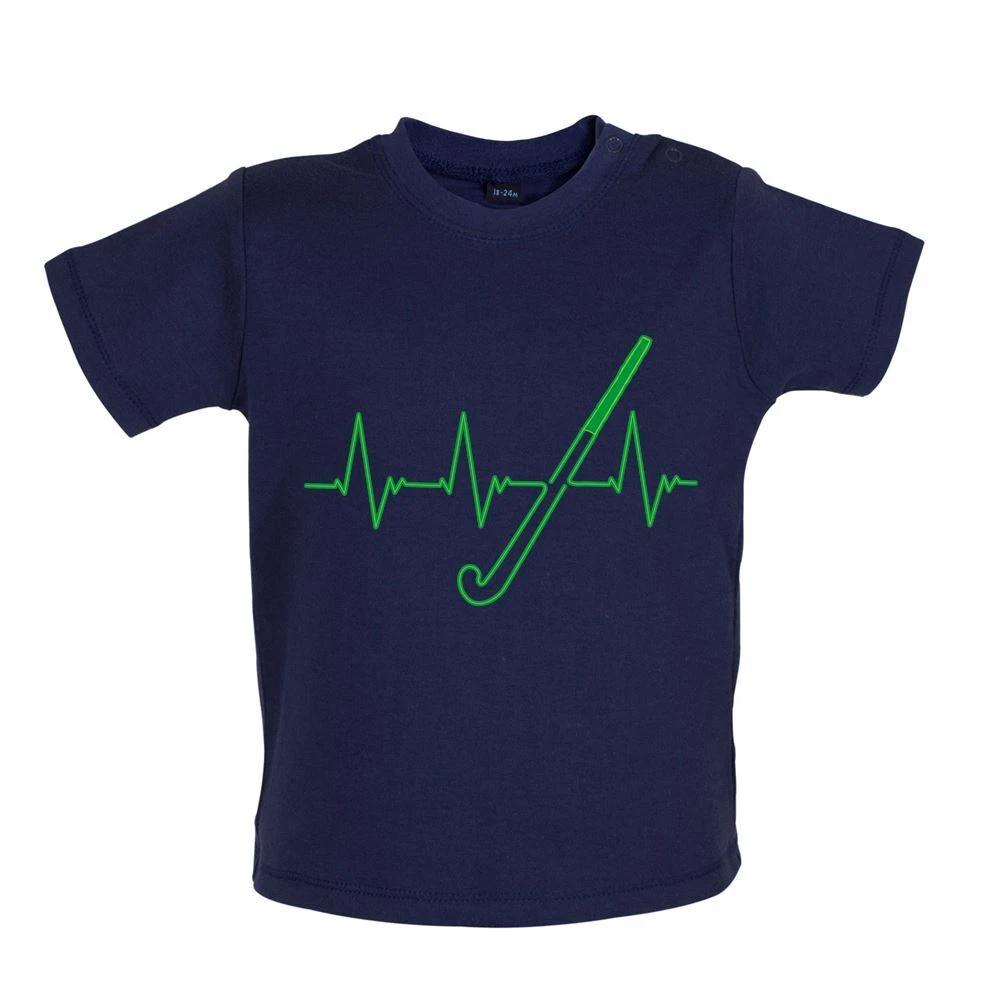 Heartbeat Sports Hockey - Baby T-Shirt / Babygrow - Field Love Heart Player 140