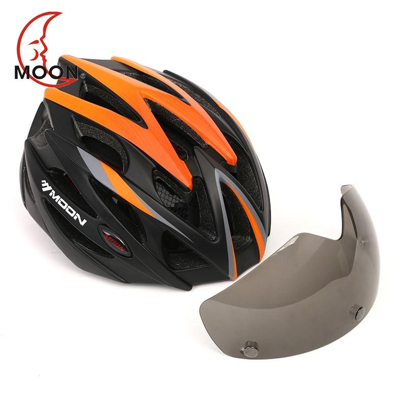 Integrated Cycling Helmet With Built-in Visor Mountain Road Bikes CPSC Certified PCEPS Construction