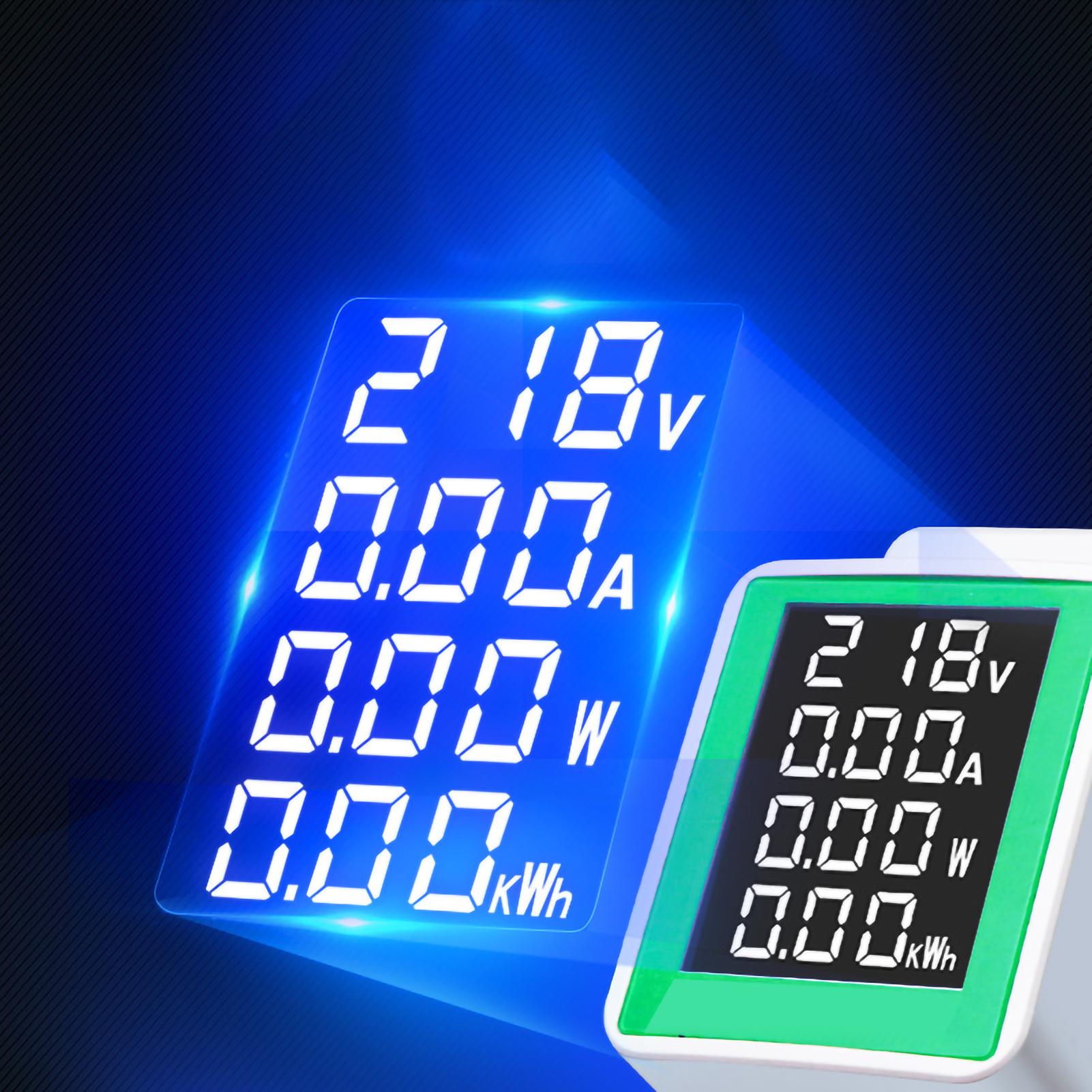 

Ammeter Voltmeter Multifunction Digital Voltage Current Meter Tester AC 50‑300V 100A