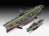 German Revell Royal Navy HMS Ark Royal Destroyer Plastic Model Kit 05149 1/720 & Tribal-class