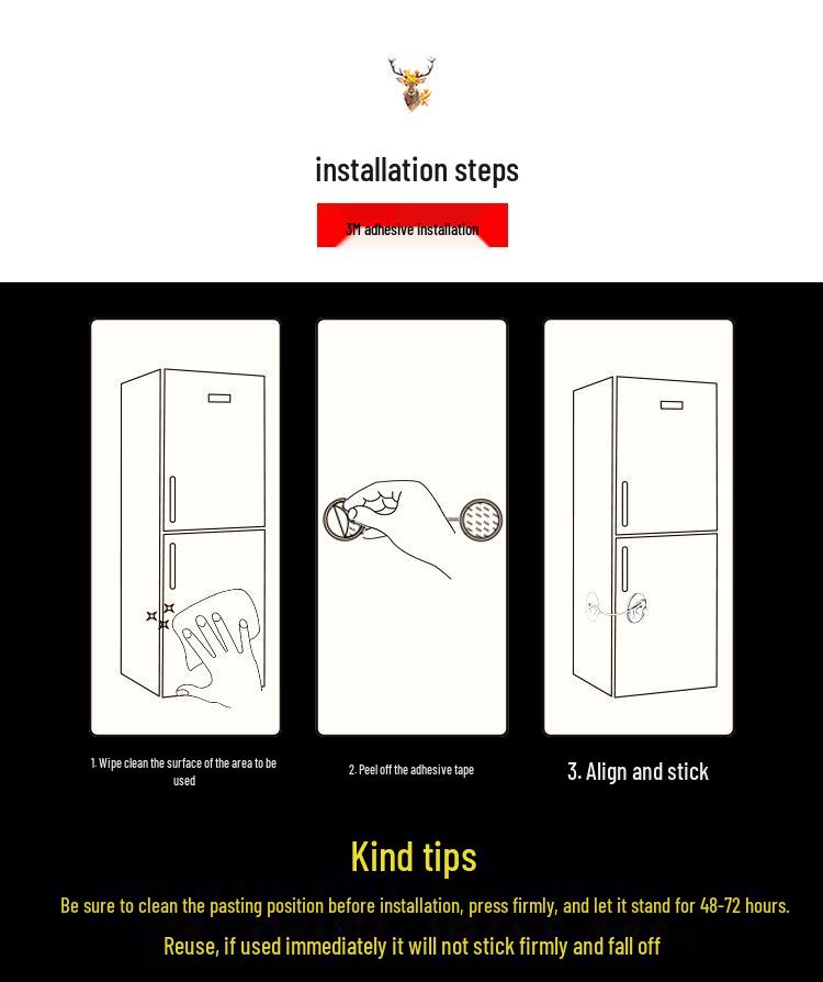 Child Safety Lock: Refrigerator, Window & Sliding Door Latch with Steel Wire – Fall Prevention & High-Rise Protection.