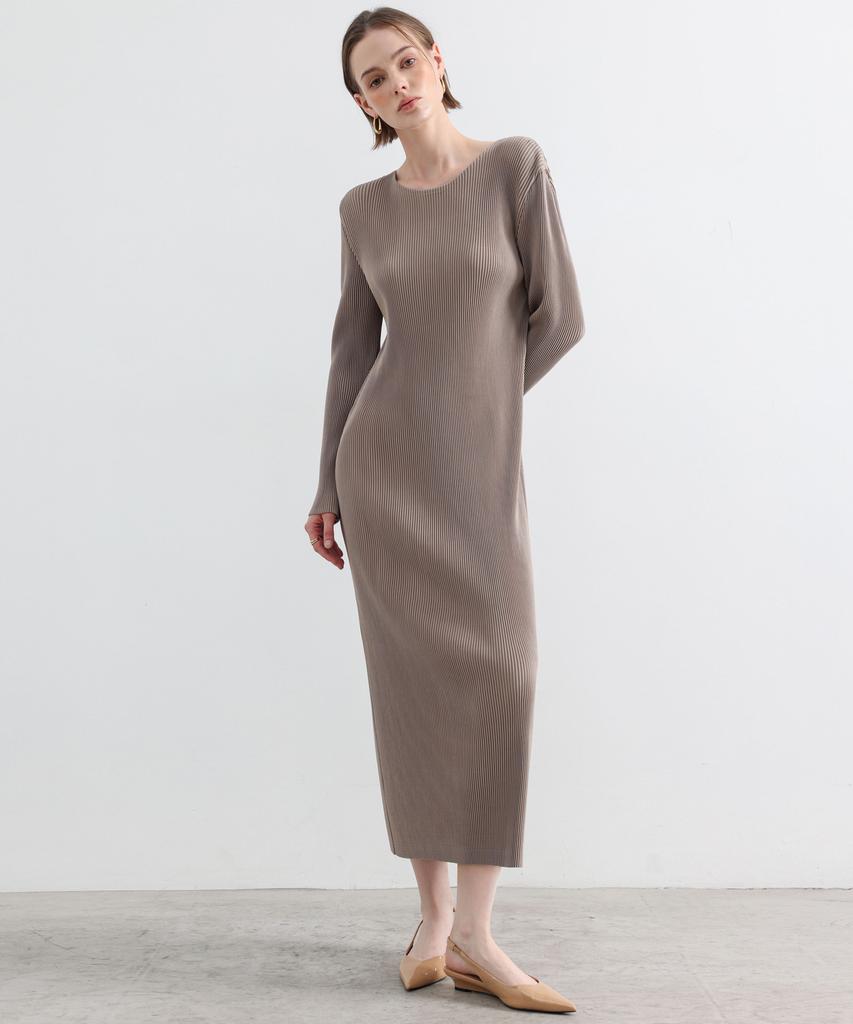 PLEATSMOOD Essential Relaxing Pleated Dress