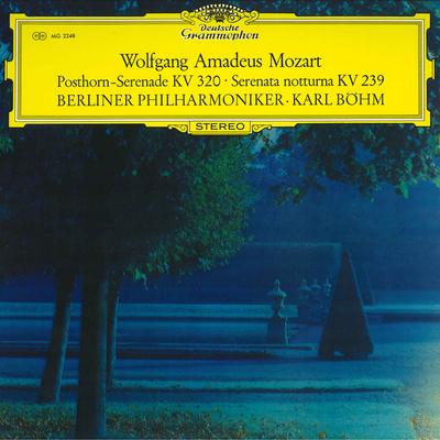 LP Record BERLINER PHILHARMONIKERKARL BOHM  Wolfgang Amadeus Mozartposthornse MG2248 DEUTSCHE GRAMMO 1970 Japan Classical Used