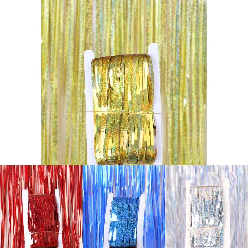 Eyecatching Laser 1x1m Rain Curtain For Festive Birthday Party And Event Backdrops