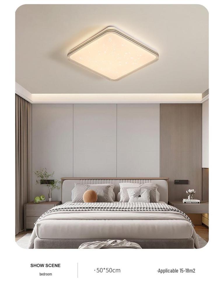High Brightness Living Room Ceiling Light – Luxury Full Spectrum Eye Protection for Home Decor
