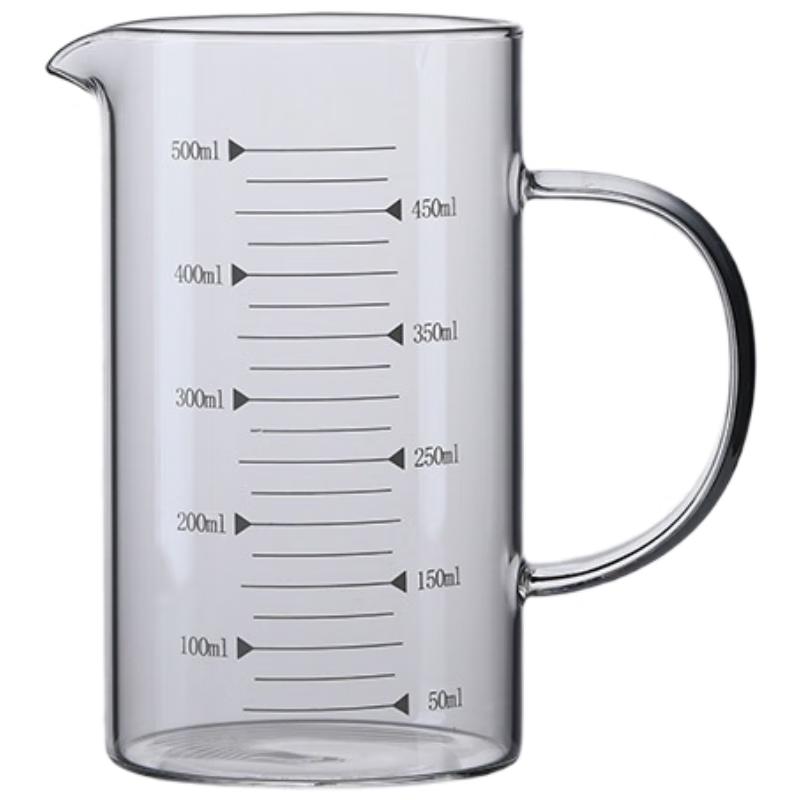 Мерный стакан из высокоборосиликатного стекла 500 мл
