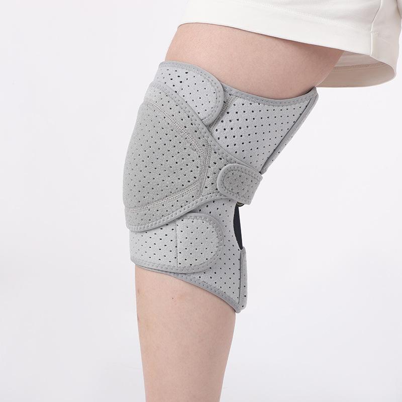 1 Pc Knee Brace Support With Powerful Rebound Springs,Adjustable Hook&Loop Closure,Running Sports Stabilizer Pads For Men&Women