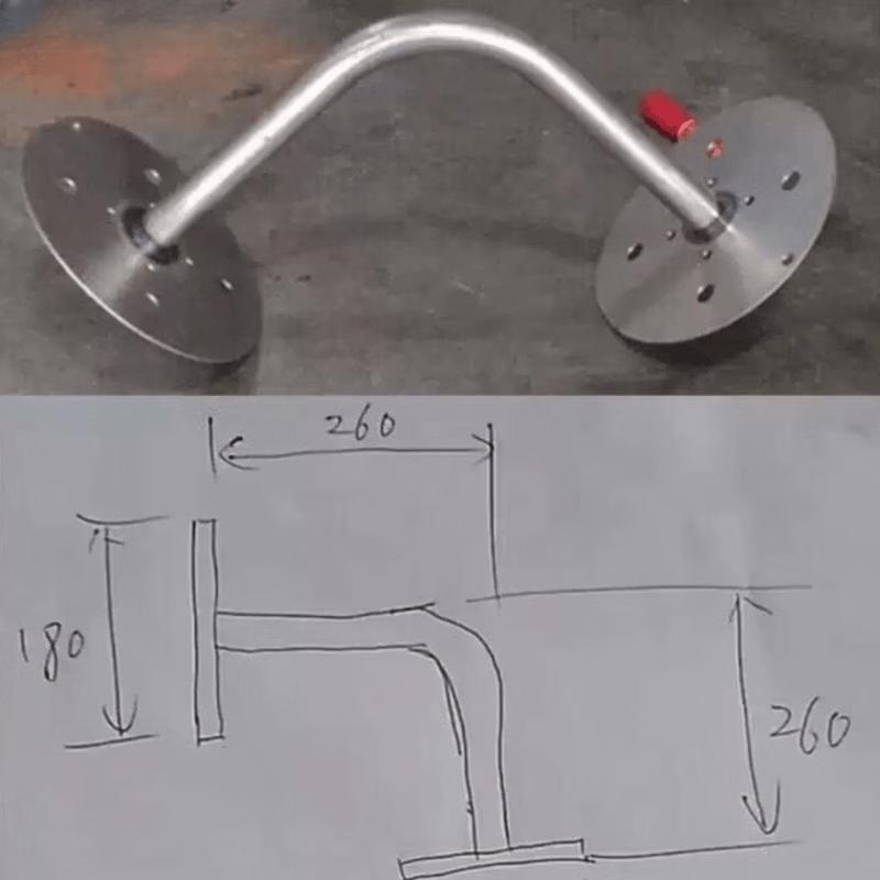 Aokewen Aviation Light Curved Mounting Bracket