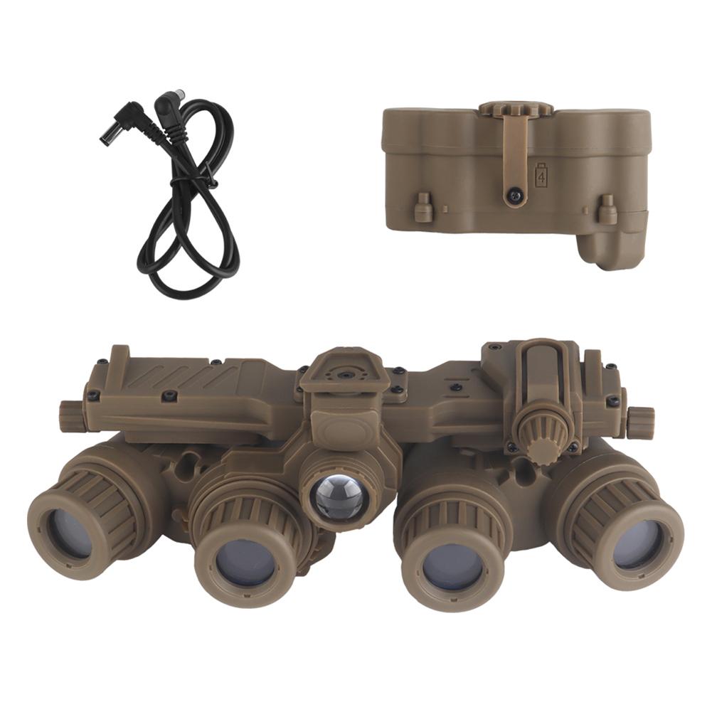 NEW GPNVG 18 Four-Eye Night Vision Helmet Binocular No Function Dummy Binoculars Airsoft Hunting Binoculars for Fans Collection