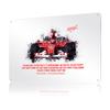 Michael Schumacher Car Poster Customized Vintage Metal Signs Wall Art Retro Tin Plaque for Home Decorations Custom Plate