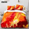 Colorful Marble Printed Pattern Bedspread Cover Package Microfiber Geometric Art Abstract Bed Cover Package King Dimension Queen Size For Girls Kids