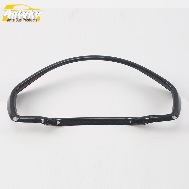 Compatible 17 CRV Dashboard Trim Kit: Bright Ring, Console, Steering Wheel, Decorative Frame Stickers for Car Accessories.