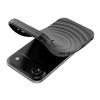 For iPhone 17 Air Case Compatible with MagSafe PC Kickstand Ripple Texture TPU Phone Cover
