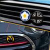 For MINI Cooper S JCW Countryman Clubman 3D Metal Car Front Grill Emblem Badge Decoration Universal Car Styling Accessories
