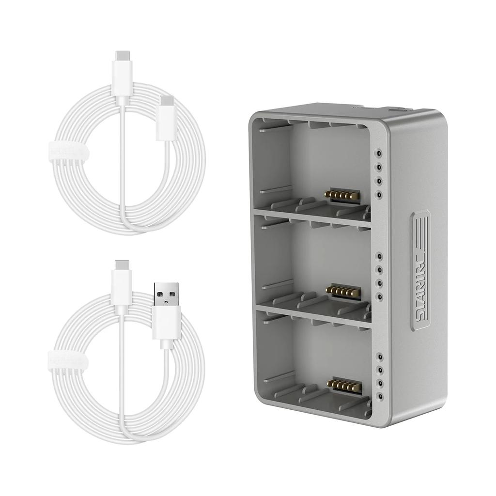 For DJI Mini 3 PRO 3 Solts Quick Charging Hub Dock 3 in 1 Battery Quick Charger Automatic Detection USB Charger Dock Accessories