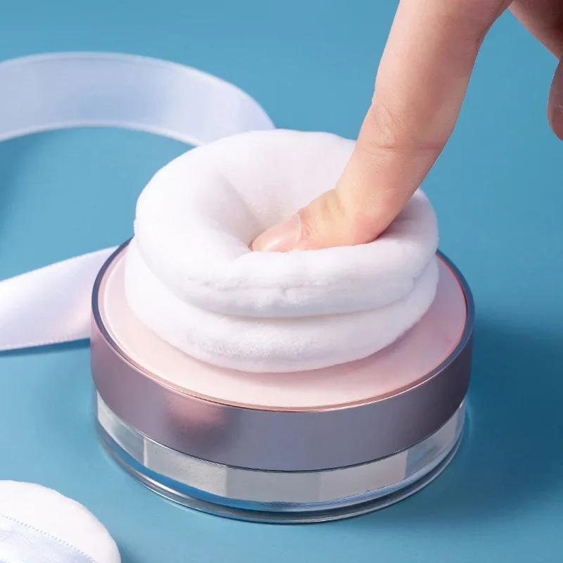 

1/3Pcs Professional Round Shape Facial Face Body Powder Foundation Puff Portable Soft Cosmetic Puff Makeup Foundation Sponge Lot