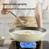 CHUIDAHUANG 32cm Non-stick Flat Bottom Multi-Purpose Wok