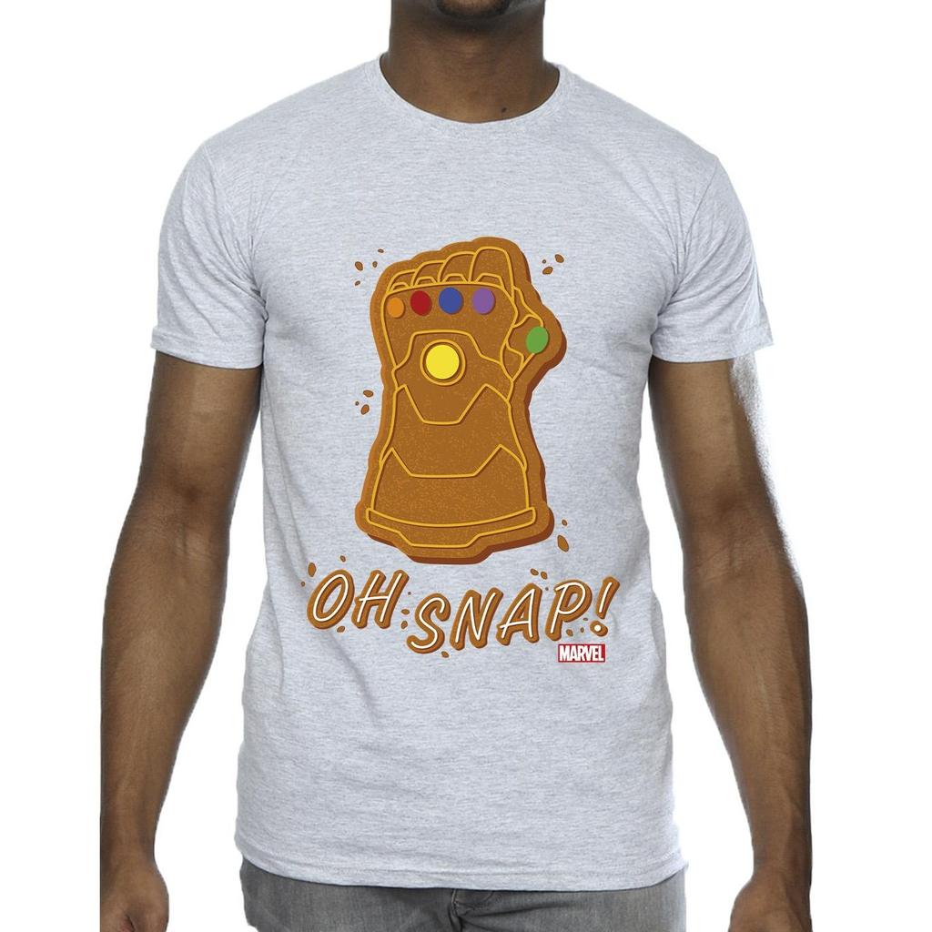 Marvel Herren Thanos Oh Snap T-Shirt