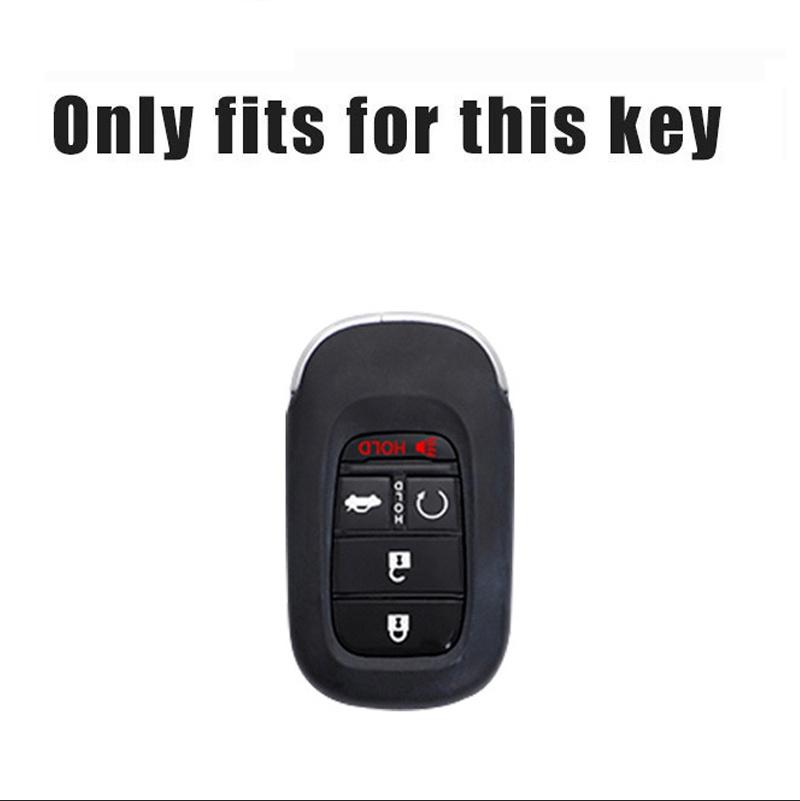 New TPU Car Remote Key Case Cover Holder Shell Fob For Honda Civic 11th 2022 5 Buttons Protector Holder Fob Keyless Accessories