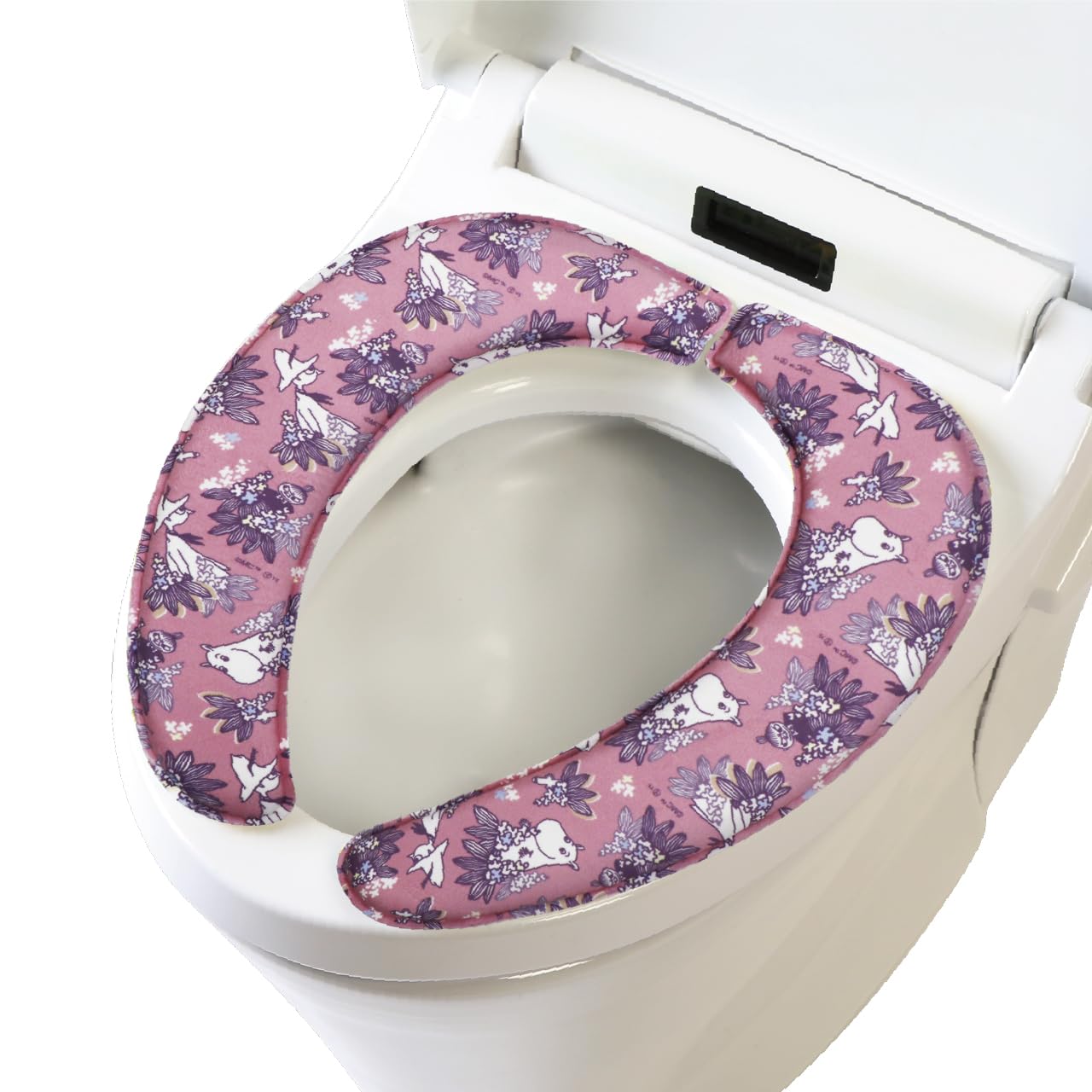 

Yokozuna Creation PVC Toilet Seat Cover Horse Toilet Seat (Moomin Chestnut, Cover)