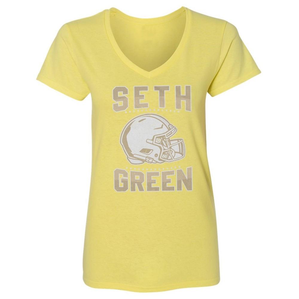 Seth Green Inspired Helmet Design - New Orleans Fans Ladies  V-Neck Tshirt Unisex T-Shirt M