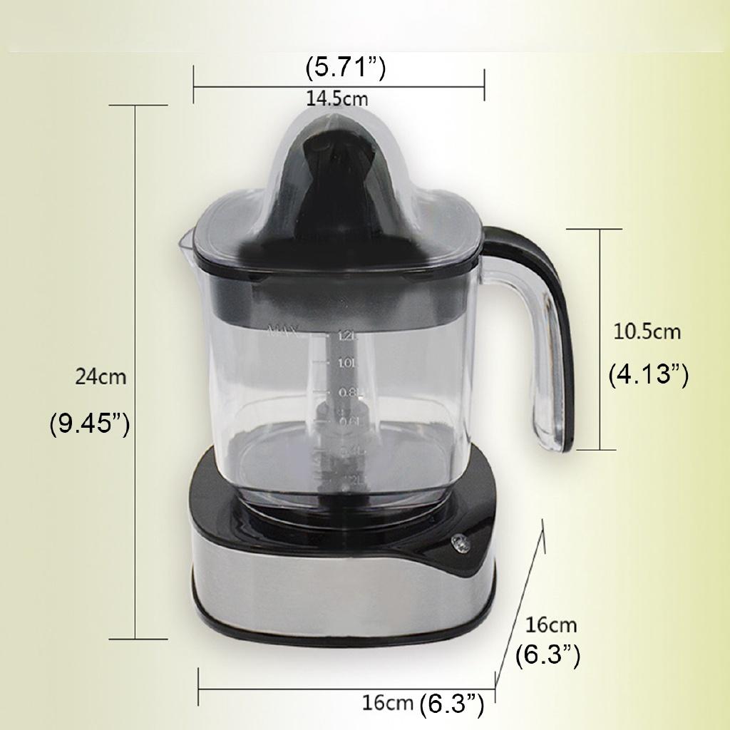 1.2L Electric Juicer Double heads 18000 rpm Capacity Orange Fruit Lemon Squeezer Extractor Portable Juice Machine 220V