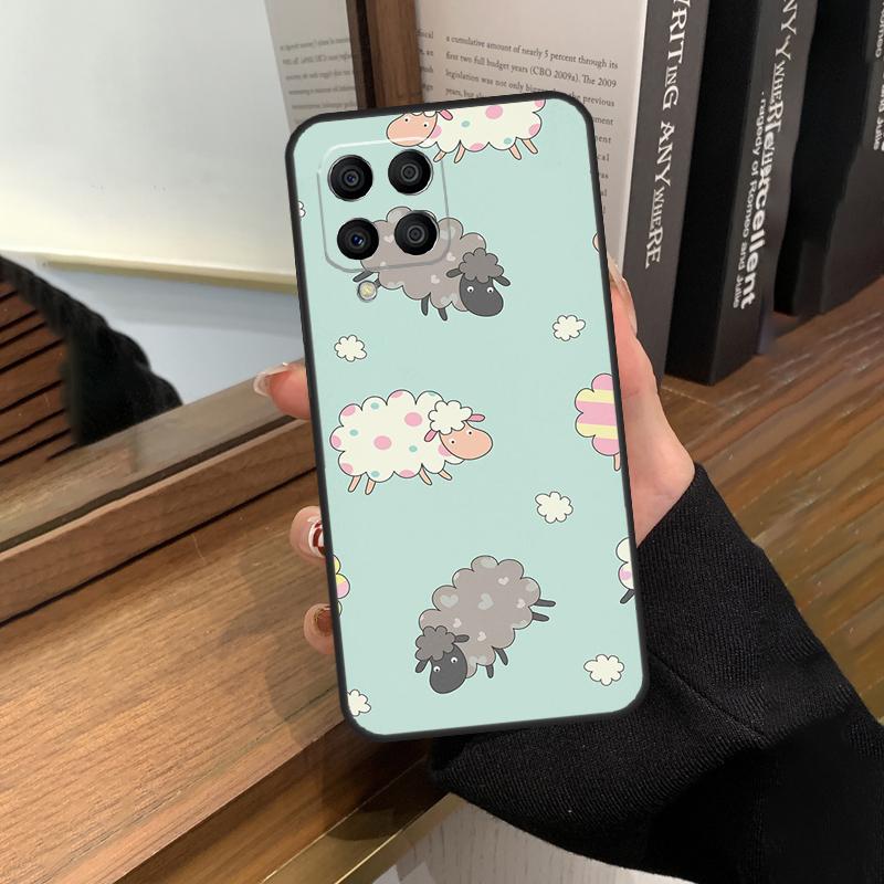 

Cute Sheep Case For Samsung Galaxy M31 M21 M11 M20 M23 M54 M14 M34 M13 M52 M32 M12 M16 M36 M56 M15 M55 Samsung M35