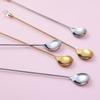 430Stainless Steel Spoon Set Elegant Cutlery Unique Tableware Delicate Stirring Spoon for Dessert and Coffee