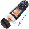 Sex Toys for Men Automatic Thrusting Sucking Male Masturbator Cup Heating Base Sexy Voice Earphone Pocket Pussy Adult Supplies Insert Penis Exerciser