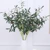 Handmade Large Artificial Olive Branch Elegant Fake Olive Tree Branches  Party Decor