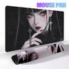 Mousepads Anime Girl Style Aesthetics Mouse Pad Cool Girl PC Offices Tablepads Large Gaming Keyboard Non-slip Desk Table Mats