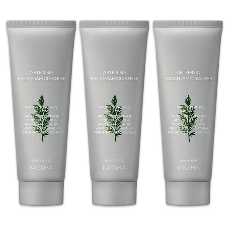 MISSHA Artemisia Pack Foam Cleanser 150ml (3 Options)