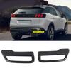 Exhaust Pipe Tail Cover Rear Exhaust Muffler End Pipe Cover Trim for Peugeot 3008 4008-5008 Allure 17-21 Car Accessories
