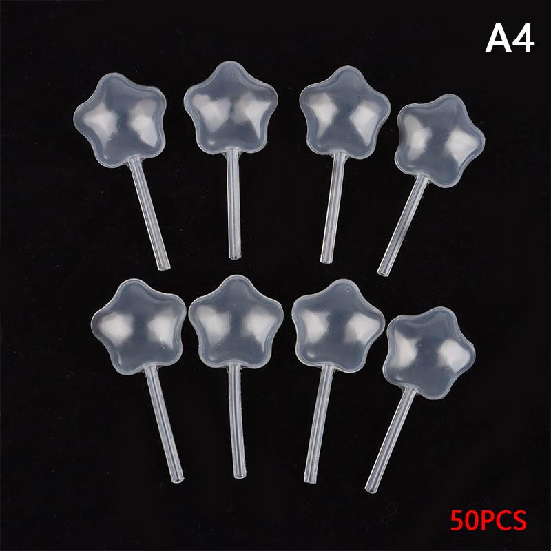 50Pcs Mini Dropper 4Ml Disposable Jam Dropper For Cupcakes Sauce Squeeze Transfer Pipettes Dropper Dessert Stuffed Cake Decor