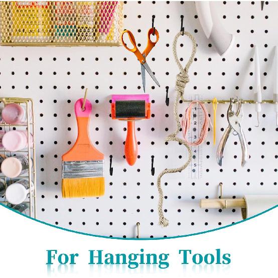 Mozeat Lens 60 Pack 1 Inch Small S Hooks for Hanging, Black Mini Ornament Hooks, Metal Heavy Duty Mini S Hooks for Jewelry, Necklaces, Plants,